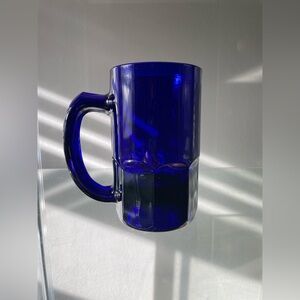 Vintage Cobalt Blue Mug